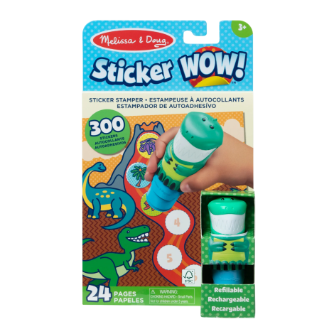 Activitati cu autocolante Sticker WOW Dinozaur - imagine 12